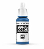 Vallejo Model Color Royal Blue Non Toxic Paints 17ml VAL-70809