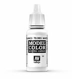 Vallejo Model Color White Grey Acrylic Non Toxic Paints 17ml VAL-70993