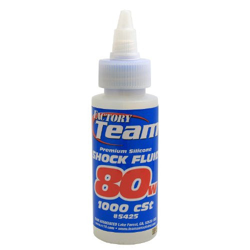 Team Associated 5425 80 Weight Silicone Shock Oil, 2-Ounce