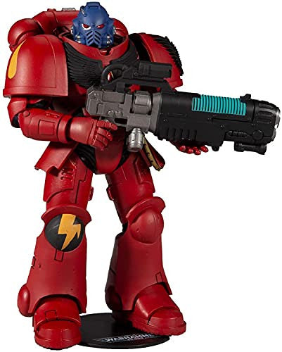 McFarlane Toys Warhammer 40,000 Blood Angel Primaris Space Marine Hellblaster 7 Action Figure