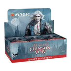 Magic: The Gathering Innistrad: Crimson Vow Draft Booster Box | 36 Packs + Box Topper (541 Magic Cards)