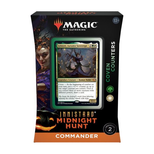 MTG Magic The Gathering Innistrad Midnight Hunt Commander Decks Coven Counters Single Pack WOCC8955-CovenCounters