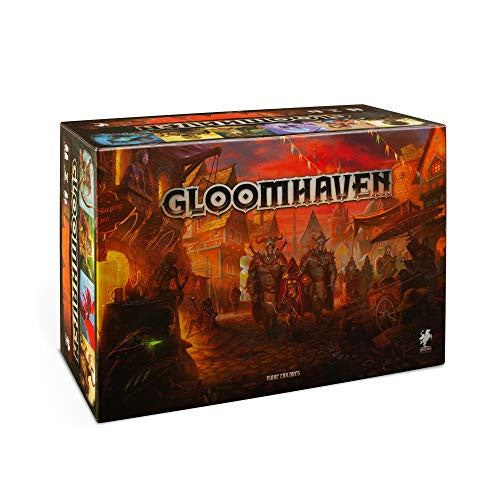 Cephalofair Games Gloomhaven Multi-Award-Winning Strategy Boxed Board Game for ages 12 & Up, Multicolor