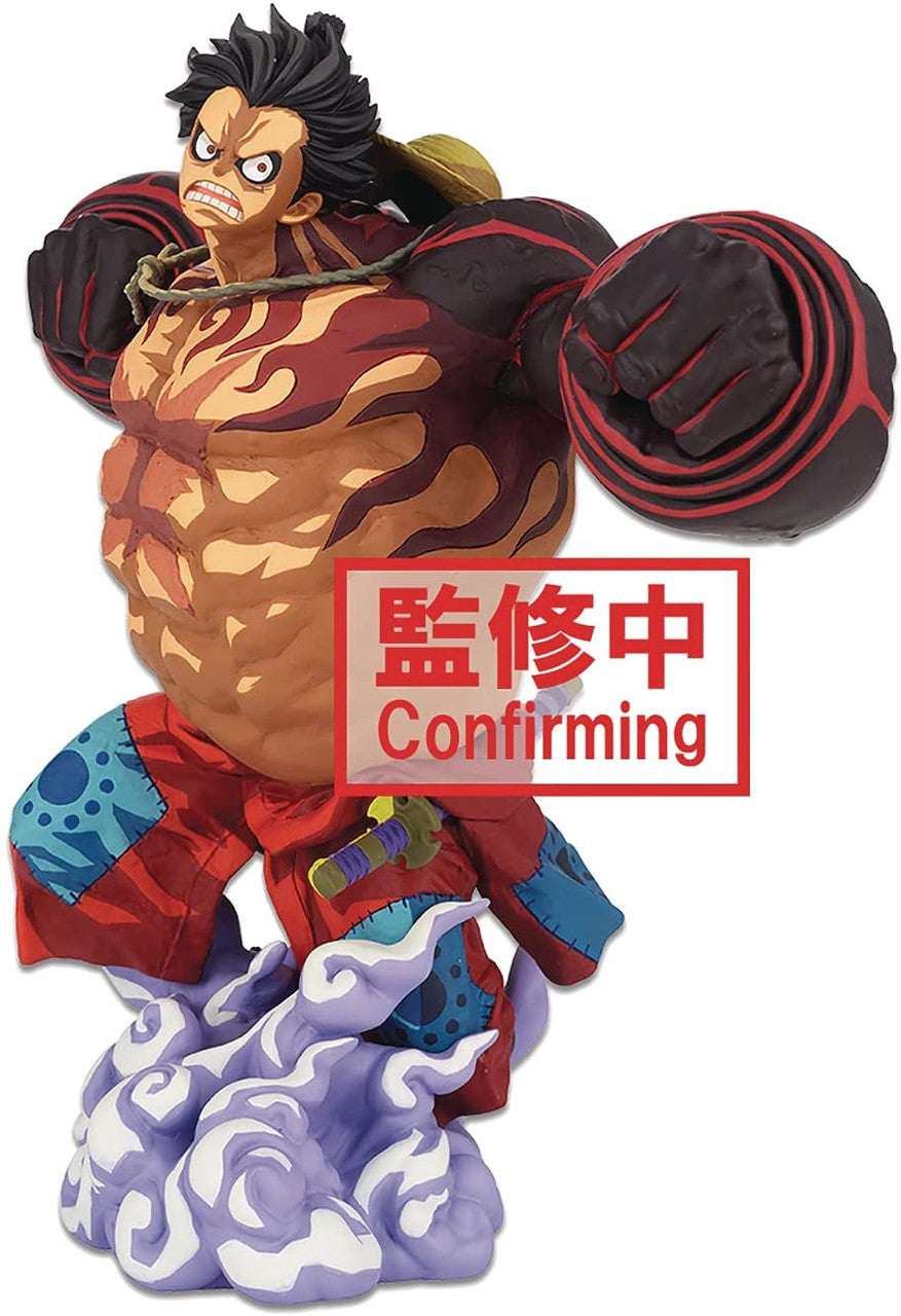Banpresto One Piece Monkey Luffy Gear 4 2D Master Stars Piece Statue UTCBP18133
