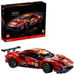 LEGO Technic Ferrari 488 GTE AF Corse 51 Building Kit Make a Faithful Version of The Famous Racing Car New 2021