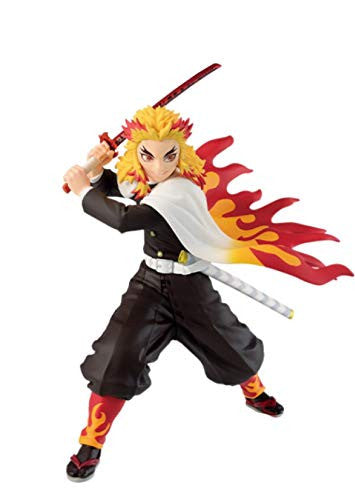 Banpresto Demon Slayer Kimetsu no Yaiba Vibration StarsTANJIRO KAMADO & KYOJURO RENGOKU BKYOJURO RENGOKU UTCBP16801