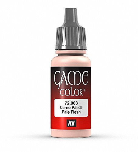 Vallejo Game Color Pale Flesh Acrylic Non Toxic Paints 17ml VAL-72003