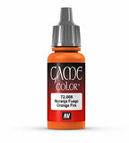 Vallejo Game Color Orange Fire Acrylic Non Toxic Paints 17ml VAL-72008