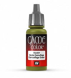 Vallejo Game Color Camouflage Green Acrylic Non Toxic Paints 17ml VAL-72031
