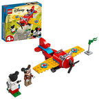 LEGO Disney Mickey and Friends Mickey Mouseâ€šÃ„Ã´s Propeller Plane 10772 Building Kit Toy; Perfect for Creative Play; New 2021 (59 Pieces)