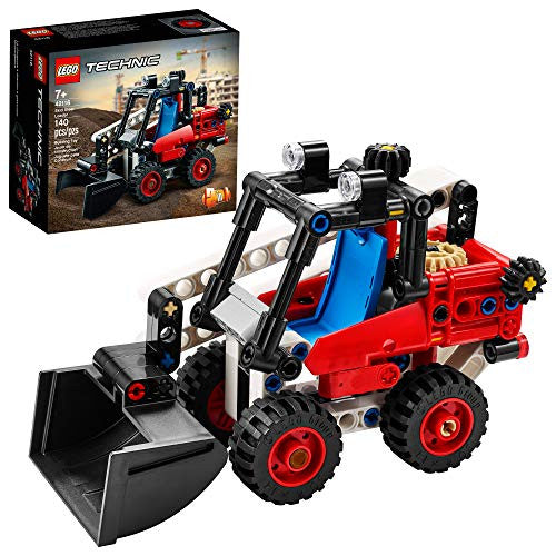 LEGO Technic Skid Steer Loader Model Building Kit for Kids Who Love Toy Construction Trucks New 2021 (139 Pieces)