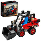 LEGO Technic Skid Steer Loader Model Building Kit for Kids Who Love Toy Construction Trucks New 2021 (139 Pieces)