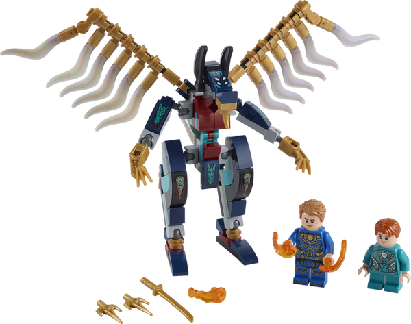 LEGO Marvel Eternals Aerial Assault Building Kit The action packed adventures from Marvel Studios LEGO-76145