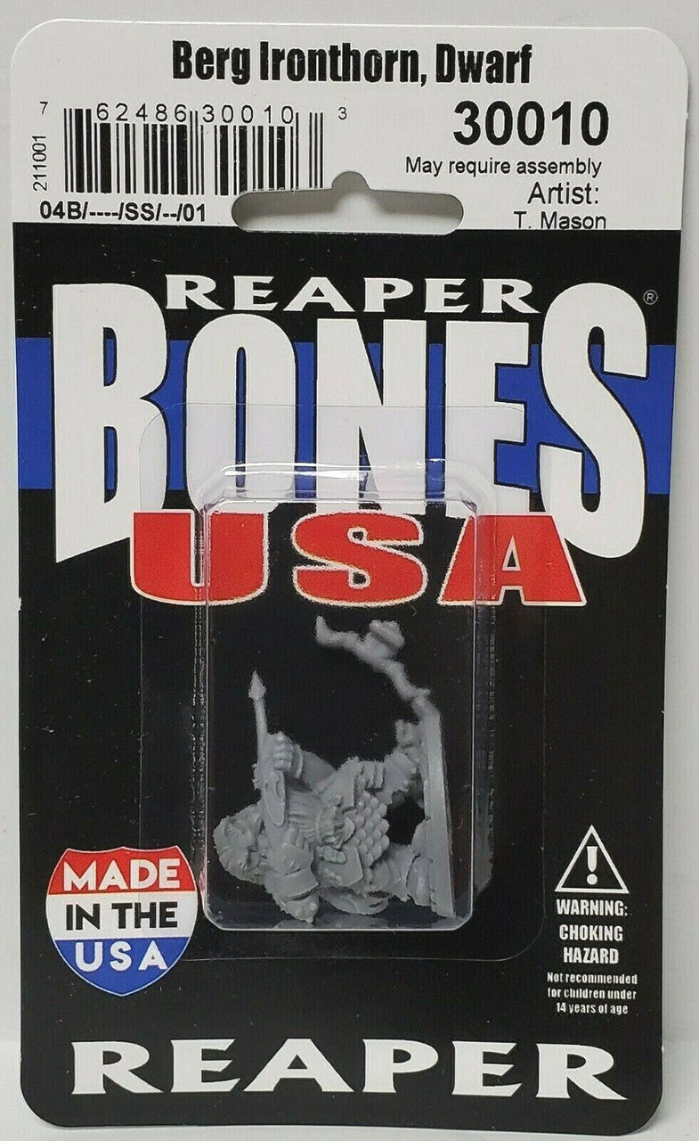 Reaper Dungeons And Dragons Berg Ironthorn Dwarf Crossbowman Miniatures D&D 30010-RP