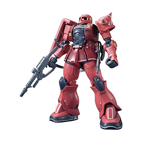 HG 1/144 MS-05S Char's Zaku I Plastic Model from Mobile Suit Gundam: The Origin