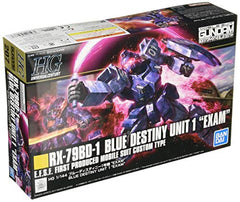 HGUC 1/144 Blue Destiny Unit 1 EXAM Plastic Model from Mobile Suit Gundam Gaiden Senritsu no Blue