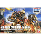 HG 1/144 Zaku Half Cannon from Mobile Suit Gundam THE ORIGIN MSD Plastic Model