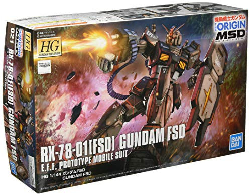 HG 1/144 Gundam FSD Plastic Model from Mobile Suit Gundam: The Origin MSD Cucuruz Doan's Island