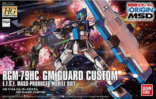 Bandai - Maquette Gundam - 022 GM Guard Custom Gunpla HG 1/144 13cm