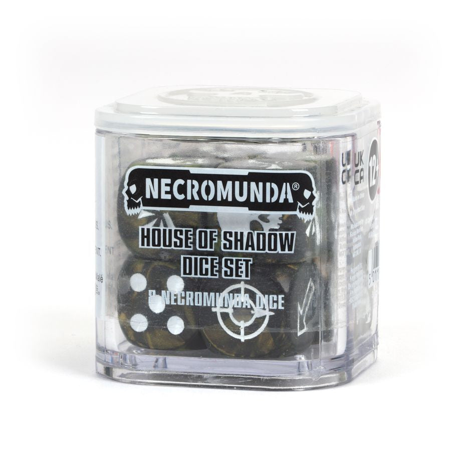 Games Workshop Warhammer 40K Necromunda House of Shadow Dice Set 300-30