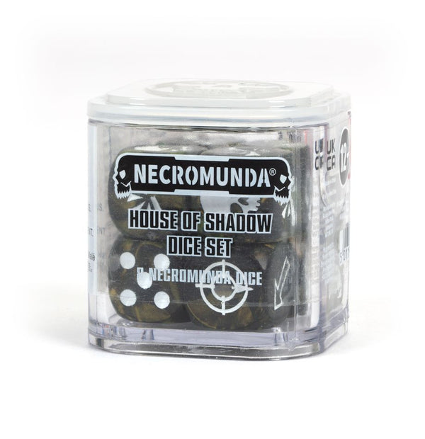 Games Workshop Warhammer 40K Necromunda House of Shadow Dice Set 300-30