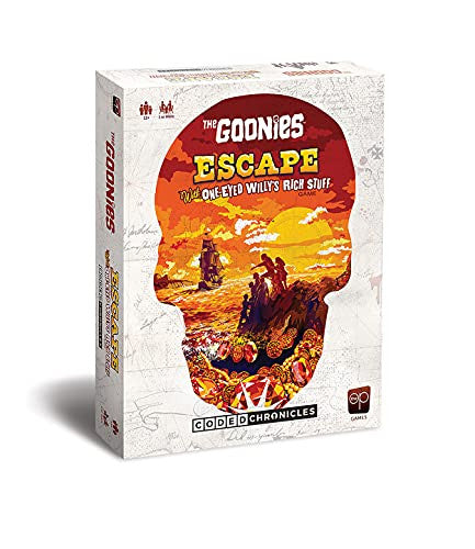 The Goonies: Escape with One-Eyed Willyâ€™s Rich Stuff - A Coded Chronicles Game | Escape Room Game for Kids & Adults | Featuring Puzzles and Goonies Characters | Officially Licensed Escape Room Game