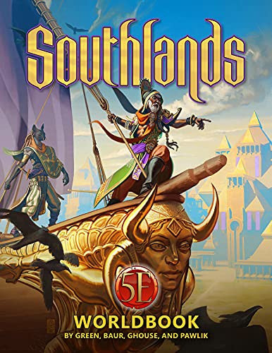 Dungeons and Dragons Kobold Press Southlands Worldbook for 5th Edition NonCore Books D&D KOB9054
