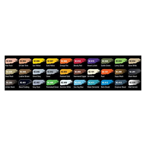 Wizkids Dungeons And Dragons Prismatic Paint Basic Starter Paint Case Paints Bundles D&D WZK67160