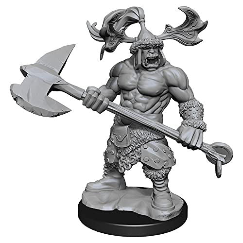 Dungeons and Dragons Wizkids Orc Barbarian Frameworks W01 Orc Barbarian Male Miniature D&D WZK75011