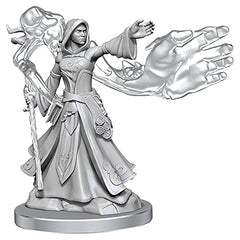 Dungeons and Dragons Wizkids Elf Wizard Frameworks W01 Elf Wizard Female Miniature D&D WZK75023
