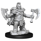 Wizkids Dungeons And Dragons Dwarf Barbarian Frameworks W01 Female Miniature D&D WZK75031