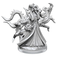 Wizkids Dungeons And Dragons Tiefling Warlock Frameworks W01 Tiefling Warlock Male Miniature D&D WZK75034