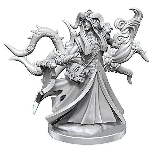 Wizkids Dungeons And Dragons Tiefling Warlock Frameworks W01 Tiefling Warlock Male Miniature D&D WZK75034