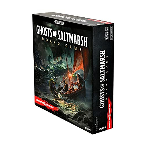 Dungeons & Dragons: Ghosts of Saltmarsh Adventure System Board Game Expansion (Standard Edition)