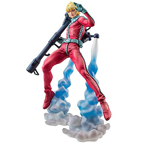 GGG Mobile Suit Gundam Char Aznabble Normal Suit Version, Approx. 9.8 inches (250 mm), PVC Pre-Painted Complete Figure