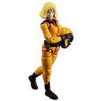 G.M.G. (Gundam Military Generation) Mobile Suit Gundam Earth Federation Army 06 Ceira Mass, Approx. 3.9 inches (100 mm), PVC Pre-Painted Action Figure