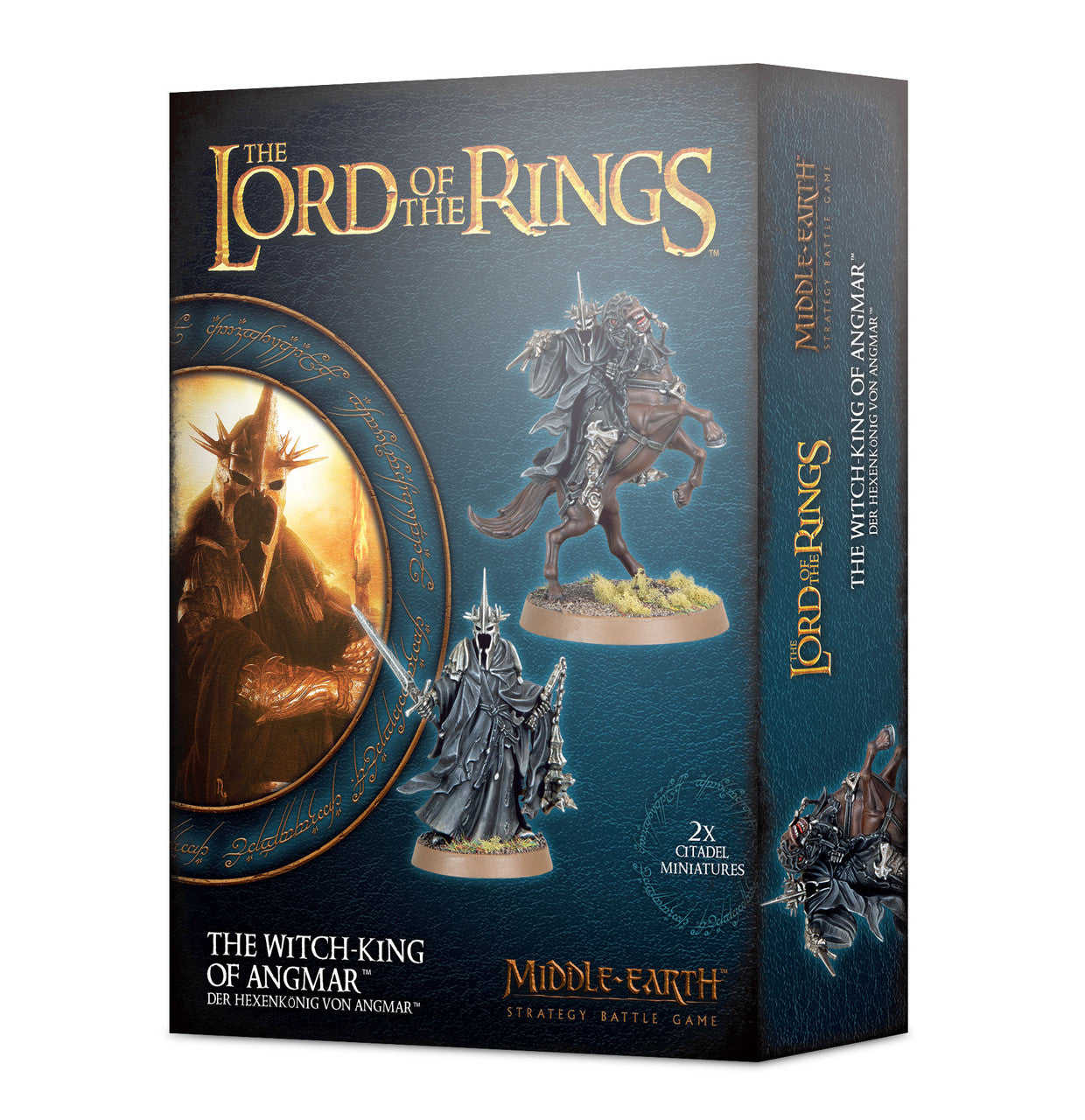 Games Workshop Middle Earth The Lord of the Rings Strategy Battle Game The Hobbit The Witch-King of Angmar Miniature 30-55