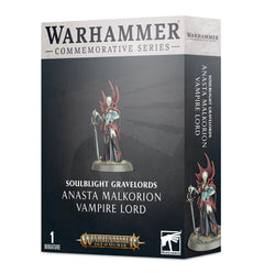 Warhammer Age of Sigmar: Soulblight Gravelords Anasta Malkorion Vampire Lord: Miniature