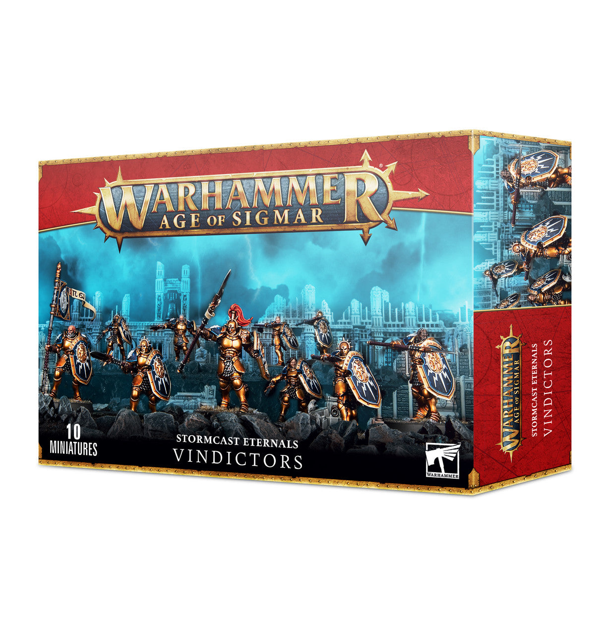Games Workshop Warhammer Age of Sigmar Grand Alliance Order StormCast Eternals Vindictors 96-57
