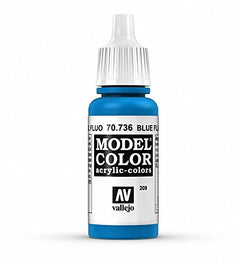 Vallejo Model Color Blue Fluorescent Non Toxic Paints 17ml VAL-70736