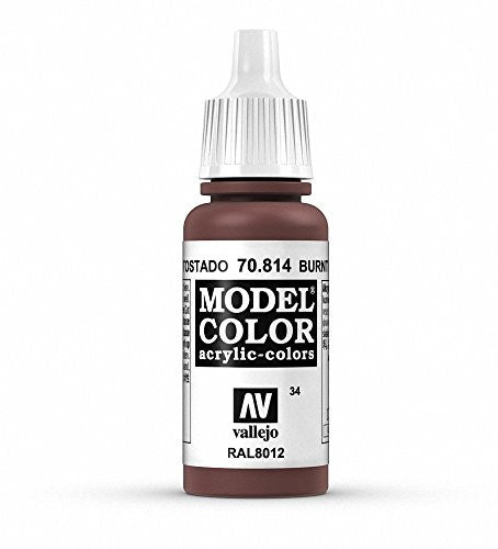 Vallejo Model Color Cadium Umber Red Non Toxic Paints 17ml VAL-70814