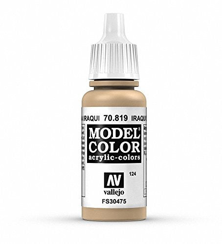 Vallejo Model Color Iraqian Sand Non Toxic Paints 17ml VAL-70819