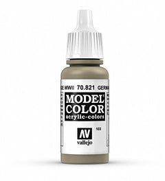 Vallejo Model Color German Camo Beige Non Toxic Paints 17ml VAL-70821
