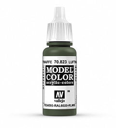 Vallejo Model Color Luftwaffe Camo Green Non Toxic Paints 17ml VAL-70823