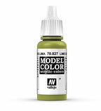 Vallejo Model Color Lime Green Non Toxic Paints 17ml VAL-70827