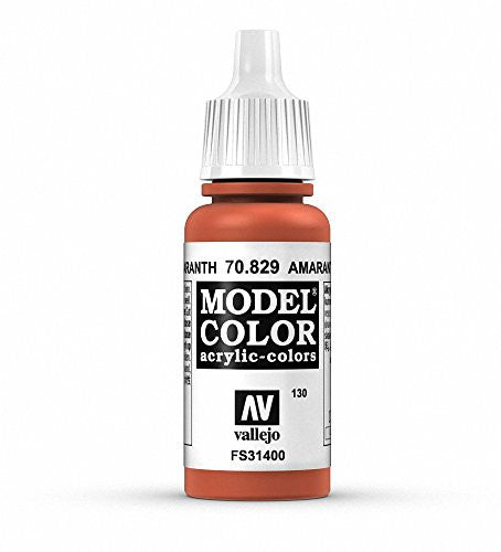 Vallejo Model Color Amaranth Red Non Toxic Paints 17ml VAL-70829