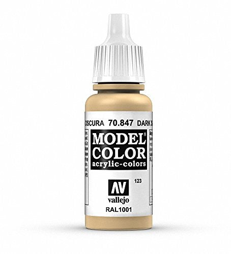 Vallejo Model Color Dark Sand Non Toxic Paints 17ml VAL-70847