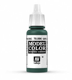 Vallejo Model Color German Dark Green Non Toxic Paints 17ml VAL-70896