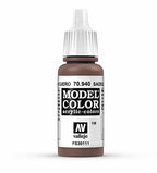 Vallejo Model Color Saddle Brown Non Toxic Paints 17ml VAL-70940