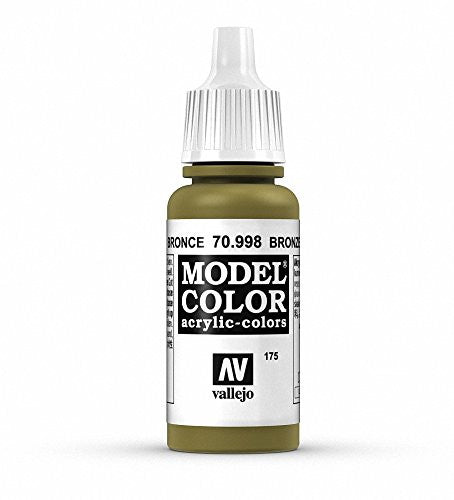 Vallejo Model Color Bronze Non Toxic Paints 17ml VAL-70998